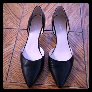Nine west black heels size 6.5